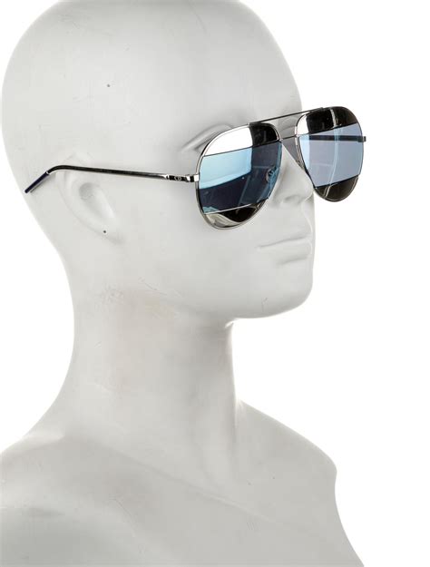 rectangle dior sunglasses|christian dior mirrored sunglasses.